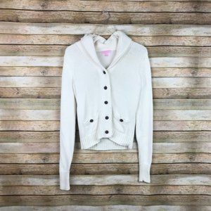 Lilly Pulitzer • Shawl Collar Button Cardigan